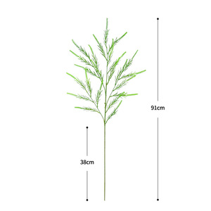 Plantes artificielles en plastique Dongchen Crafts, longues branches de 30 cm à 100 cm, bouquet pour décorations de plafond de mariage - Product Image 5