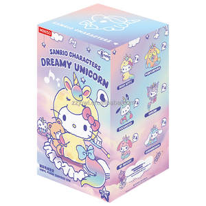 100% Original Mini donc officiel Sanrioes personnages MINISO Sanrioes rêveur <span class=keywords><strong>licorne</strong></span> série boîte aveugle mode PVC poupée boîte mystère - Product Image 6