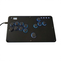 Manette de jeu ultra-fine Hitbox Street Fighter 6 pour droitier avec fonction Hot-Swapping USB/Type-C, logo personnalisé, compatible PC