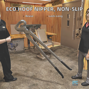 Cortauñas de Acero Inoxidable de Primera Calidad, Ecológico, Reutilizable, Antideslizante, Personalizado, Instrumento Veterinario para Caballos, Gatos y Cabras - Product Image 2