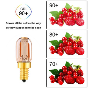 Luci LED a Filamento COB <span class=keywords><strong>E14</strong></span> 110V/220V con <span class=keywords><strong>Paralume</strong></span> in Vetro 2W DC/AC12-24V 2200K per Uso Residenziale - Product Image 5
