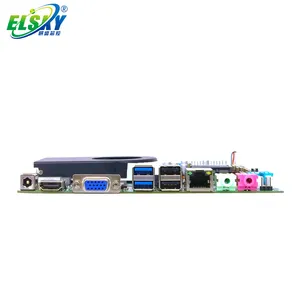 ELSKY Chipset Core I3-7100U I5-7300U I7-7500U 4k HD Display Mini-PCIE AMI BIOS Mini-itx Motherboards With 6 Pcie Slots