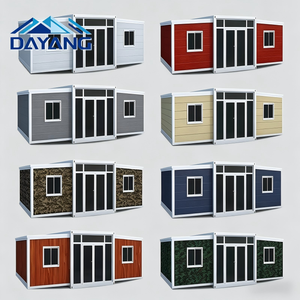 Maison conteneur préfabriquée extensible Dayang prête à l'emploi, 2 chambres, 20FT/40FT, alimentée à l'énergie <span class=keywords><strong>solaire</strong></span>, panneaux sandwich EPS, bureau et salle de bain - Product Image 6