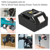 Chargeur de Batterie Li-Ion Courant de Charge 3A pour Outils Électriques 14.4V 18V Bl1830 Bl1430 Dc18Rc Dc18Ra Perceuse Certifiée CE