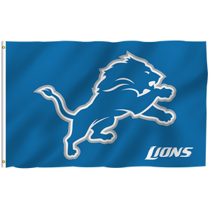 Haute qualité 3x5ft pour NFL Football Team Bannières de conception personnalisées pour <span class=keywords><strong>Detroit</strong></span> Lions Drapeaux 100% Polyester Stock pour toutes les équipes - Product Image 1