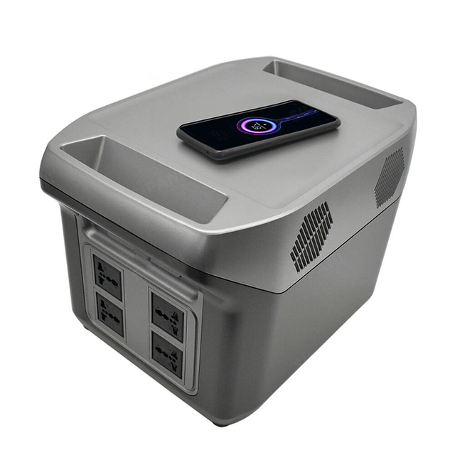 Portable Power Station 1000w 1440wh Lifepo4 with Wireless Charging