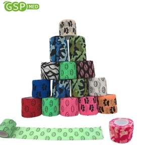 5cm * 4.5m tùy chỉnh in tự dính vai hỗ trợ băng đàn hồi nén băng in băng dính không dệt Băng - Product Image 1