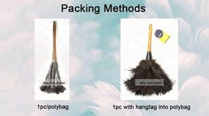 <span class=keywords><strong>Plumeau</strong></span> de dinde de couleur naturelle teint <span class=keywords><strong>rose</strong></span> pas cher écologique réutilisable pour les fournitures de nettoyage maison voiture bureau - Product Image 4