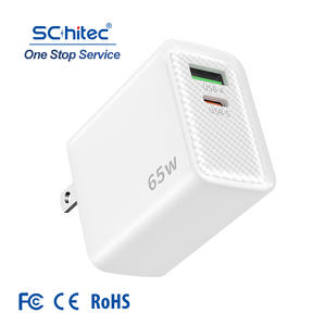 อะแดปเตอร์ชาร์จ Schitec คุณภาพสูง 65W Gan Charger Qc3.0 PD 65w USB ชาร์จเร็วพิเศษ สำหรับแล็ปท็อป - Product Image 1