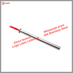 Acero inoxidable 240V 2500W inmersión calentador de cartucho de agua eléctrica calefacción <span class=keywords><strong>varilla</strong></span> con 3/4 "rosca NPT - Product Image 1