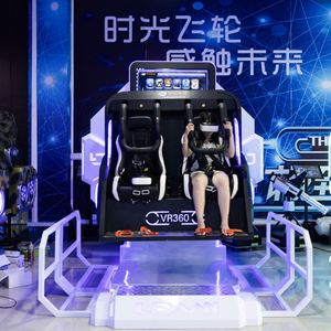 เครื่องจำลองการบิน VR แบบสองชั้นในร่ม พร้อมการหมุน 360 องศา, ระบบสัมผัสภาพพาโนรามา และประสบการณ์ความบันเทิงที่สมจริง - Product Image 3