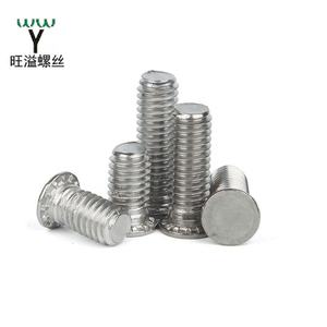 Acier inoxydable 304 vis à rivet à tête plate à pression ronde <span class=keywords><strong>M6</strong></span> attache filetée 1144 goujons filetés en acier filetés l boulon <span class=keywords><strong>d</strong></span>'<span class=keywords><strong>ancrage</strong></span> - Product Image 2