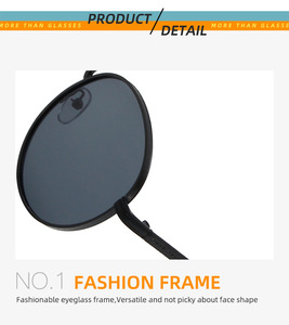 <span class=keywords><strong>New</strong></span> Retro Estilo Britânico Óculos De Sol para Cavalheiros Confortável UV400 Metal Frames Simples Moda Decorativa Óculos De Sol - Product Image 6