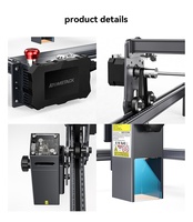 Machine de Gravure Laser ATOMSTACK X7 S10 Pro 50W à Diode pour Découpe, Bricolage CNC, Métal, Bijoux, Granit, Pierre et Bois