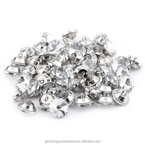 CY-8032 थोक मूल्य बटन सोफे असबाब हीरे का स्पष्ट रंग क्रिस्टल सोफा बटन - Product Image 3