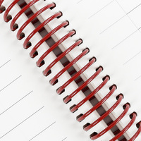 Carnet spirale A4/A5S « Moments de guérison du chien mignon » avec 100 feuilles et couverture rigide en cuir – Cadeau pour le bureau et les fournitures scolaires, journal intime