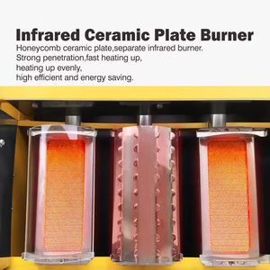 Đồ nấu nướng cắm trại hồng ngoại gốm 4 đầu đốt trên <span class=keywords><strong>gas</strong></span> grills máy - Product Image 2