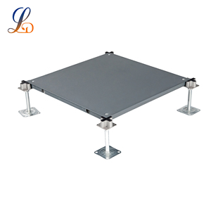 All Steel OA Raised Floor 64 <strong>Honeycomb</strong> Structure Filled Foamed Cement Cut Corner Design For Office Underfloor Cabling System - Product Image 3