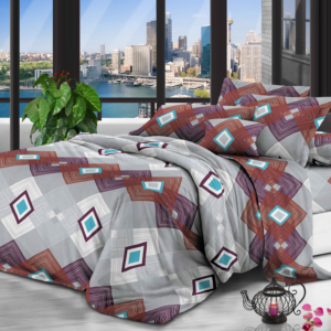 Vente en gros de drap de lit en microfibre 100 polyester, impression de tissu personnalisé pour ensemble de drap de lit pour oreiller - Product Image 1
