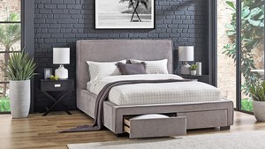 Intelligente türkische Möbel mybed Queen-Size-Doppel getuftetes hohes Kopfteil bett für heißen Verkauf - Product Image 5