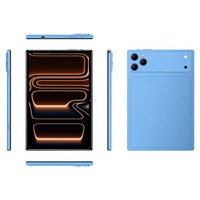 Tablet PC Android 14 10.1 Inci 8GB 128GB Dual SIM 3G 4G WiFi Layar Kapasitif Dengan Casing Keyboard