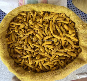 Pasokan grosir potongan baru jari organik kunyit kering rempah-rempah tunggal dan Rempah - Product Image 5