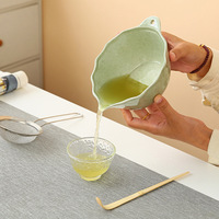 Ensemble de bols à matcha de style européen à prix d'usine avec bec verseur, fouet à thé et support de fouet, logo personnalisable