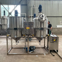 Machine de raffinage d'huile de coco la plus vendue, machine de raffinage d'huile, machine de raffinage d'huile comestible