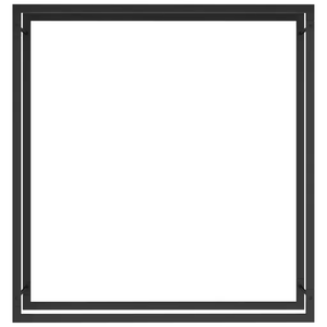 Estante de leña para exteriores/interiores DIY personalizado, muebles modernos de hierro con recubrimiento en polvo para el hogar similares al estante de vino - Product Image 5