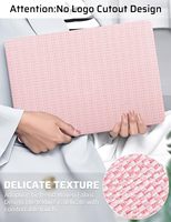 Étui rigide en cuir PU élégant personnalisé pour MacBook Neo 13 Air 13.6 15.3 Pro 14 16 pouces M5 M4 M3 pour filles
