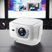 Projecteur intelligent portable GTV Omikai HY-450max 1080P LED 900 Lumens 2 Go/32 Go Android 11 Quad-core 64 bits WIFI6 pour entreprise et domicile