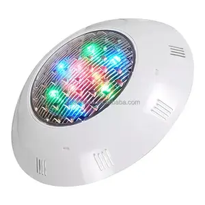 IP68 غلاف بلاستيكي مقاوم للماء 12 فولت جهد منخفض RGB أبيض دافئ ليد 18 واط 6 واط 9 واط 12 واط ضوء