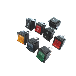 Interruptor Basculante Iluminado KCD4 16A 250V, 2 Posiciones, 4/6 Pines, 22x28mm para Reinicio de Energía - Product Image 3