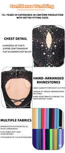 Kits <span class=keywords><strong>de</strong></span> costumes <span class=keywords><strong>de</strong></span> gymnastique rythmique professionnels-personnalisés pour filles/garçons/adultes avec justaucorps <span class=keywords><strong>de</strong></span> gymnastique à motifs imprimés - Product Image 6