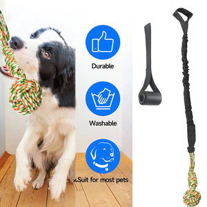 Juguete de cuerda para perros, tamaño mediano, para limpiar los dientes, para jugar en interiores, para mascotas - Product Image 5