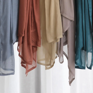 2025 Nueva bufanda de Modal de rayón con estampado Popular musulmán Premium Modal Ombre Hijab Tr algodón tejido algodón Visocse Modal Hijab - Product Image 3