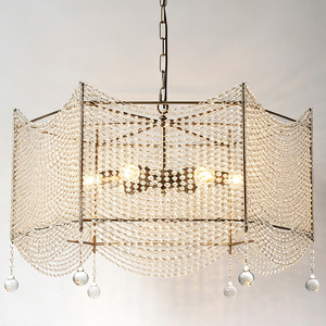 Modern Luxury Crystal Chandelier Pendant <b>Light</b> Decorative Hanging Lamp for <b>Dining</b> Room Hotel Villa - Product Image 5