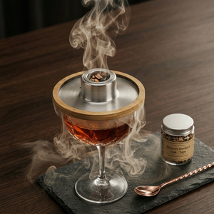 Fumeur à cocktails en acier inoxydable, fumeur à whisky en acier inoxydable, fumeur à cocktails - Product Image 1