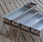 Parrilla de Barbacoa Modular de Acero Inoxidable para Exteriores, Desmontable y Ensamblable, para Jardín - Product Image 5