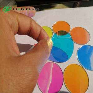 Verres Dichroïques FELIX Résistants aux Hautes Températures, Verres GOBO Couleurs CMYK avec Revêtement AR/AF/AG et Transmittance de 96% - Product Image 2