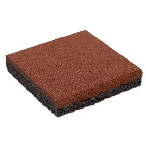 Rubber Flooring Playground Rubber Tiles Outdoor Indoor SBR Granule Epdm Gym Floor Tile