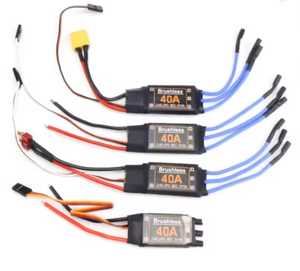 มอเตอร์ควบคุมความเร็ว ESC ไร้แปรงถ่าน30A/40A XT60 2-4S 5V 3A ubec RC FPV Quadcopter เฮลิคอปเตอร์ F450 F550 S500 - Product Image 5