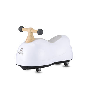 Carro Elétrico Anti-Tombamento de 4 Rodas para Crianças de 2 a 4 Anos com Rodas Universais Silenciosas de 5cm e Assento Macio de Plástico - Product Image 3