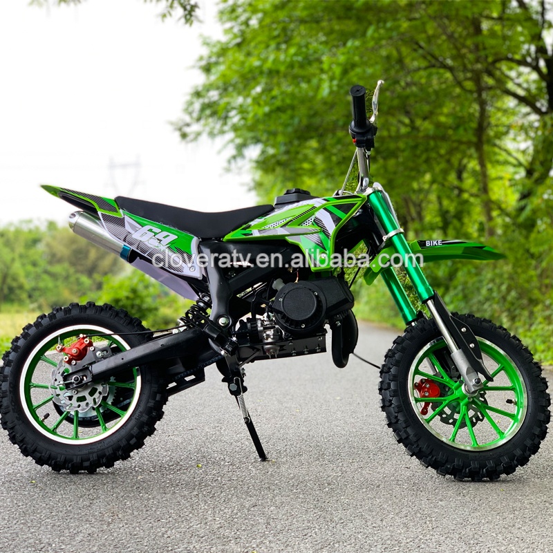 Benzin betriebener Elektro start 49CC Mini Motorrad 50CC Dirt Bike für Kinder