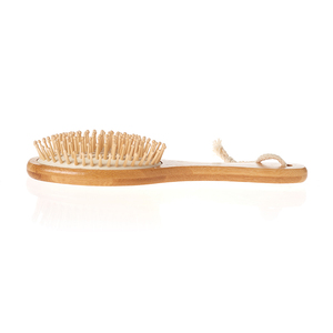 Cepillo de Pelo Plegable de Bambú Natural <span class=keywords><strong>para</strong></span> Suavizar y <span class=keywords><strong>Mejorar</strong></span> <span class=keywords><strong>la</strong></span> Textura del Cabello, Masaje Relajante <span class=keywords><strong>para</strong></span> el Alivio de <span class=keywords><strong>la</strong></span> Caspa, <span class=keywords><strong>para</strong></span> Todo Tipo de Cabello - Product Image 6