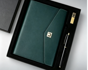Vente en gros de cadeaux d'affaires de luxe promotionnels, ensembles de stylos et de clés USB, coffret cadeau d'entreprise personnalisé pour carnet de notes - Product Image 6