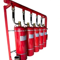 Système d'extinction d'incendie FM200 40/70/100/120/150/180L Gaz/Équipement de lutte contre l'incendie FC-227ea