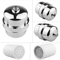 Système de filtration de douche multi-étages personnalisé 8 12 15 20 avec chlore, KDF 55, sulfit de calcium pour l'eau dure et soin de la peau, style moderne