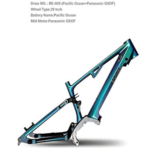 29" Light Weight All Mountain Full Suspension Aluminum Alloy Hardtail Electric Bike <strong>Frame</strong> - Product Image 3