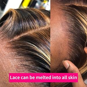 Pelucas de Cabello Humano Remy Natural al por Mayor con Encaje Frontal 13x4, Liso Kinky, Suave, con Diadema, para Mujer, Línea de Cabello Natural, Resistente al Calor - Product Image 4